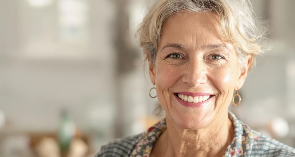 Woman looking healthy and vibrant
